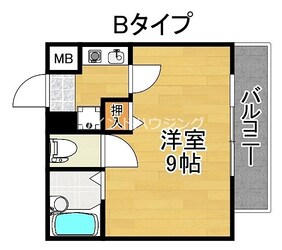 アネックス北島の物件間取画像